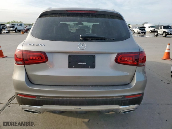 2020 Mercedes-Benz GLC with VIN W1N0G8DB7LV255668, listed as a Copart auction lot 50875585 with 47,805 mi miles and Clean Title. Bid and sale history available at carsss.com. Image 6.