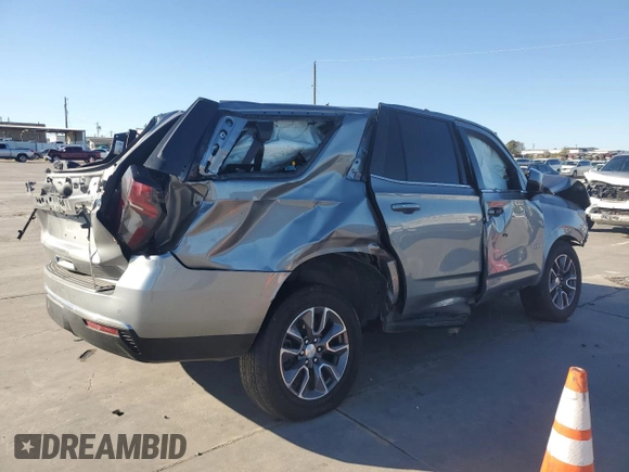 2023 Chevrolet Tahoe LS with VIN 1GNSCMKD4PR209486, listed as a Copart auction lot 81156004 with Not provided miles and Salvage title. Bid and sale history available at DreamBid. Image 3.