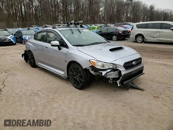 2020 Subaru WRX Premium with VIN JF1VA1C61L9805178, listed as a Copart auction lot 45537605 with 57,453 mi miles and Salvage Title. Bid and sale history available at carsss.com. Image 13.