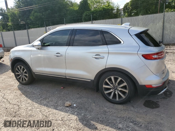 2019 Lincoln MKC Reserve with VIN 5LMCJ3D93KUL07493, listed as a Copart auction lot 65519685 with 71,509 mi miles and Salvage title. Bid and sale history available at DreamBid. Image 2.