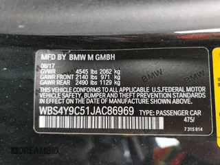 2018 BMW M4 z VIN WBS4Y9C51JAC86969, wystawiony jako Copart lot #58421352 z przebiegiem 10 830 mil mil oraz . Historia ofert i sprzedaży dostępna na DreamBid. Obrazek 10.