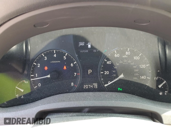 2011 Lexus RX 350 with VIN 2T2BK1BA5BC081371, listed as a Copart auction lot 64771665 with 207,419 mi miles and Salvage title. Bid and sale history available at DreamBid. Image 9.