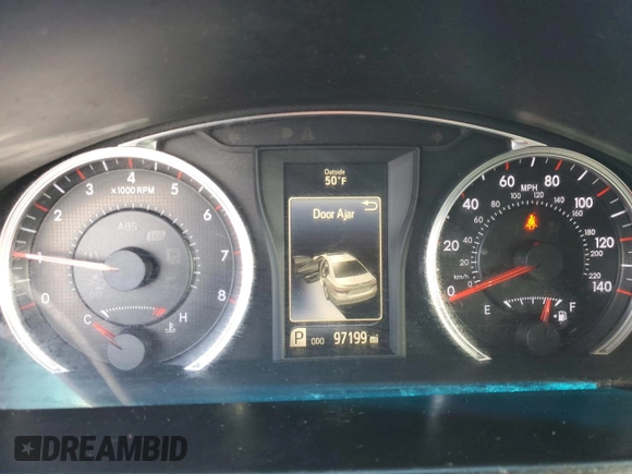 2015 Toyota Camry XLE with VIN 4T1BF1FK2FU049011, listed as a Copart auction lot 44153825 with 97,199 mi miles and Salvage Title. Bid and sale history available at carsss.com. Image 9.
