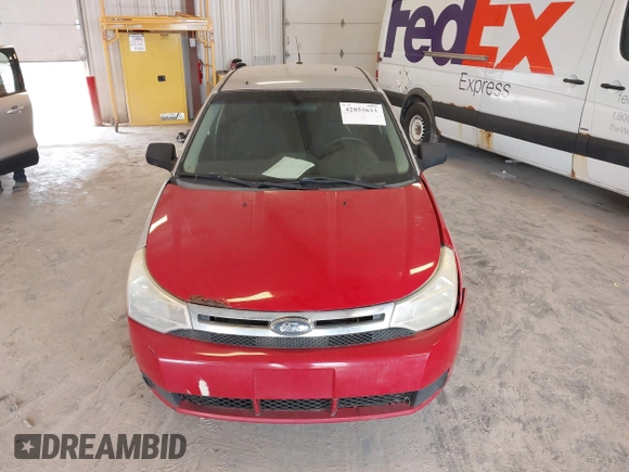 2008 Ford Focus SE with VIN 1FAHP35N38W133662, listed as a IAAI auction lot 42855611 with Not provided miles and . Bid and sale history available at DreamBid. Image 6.
