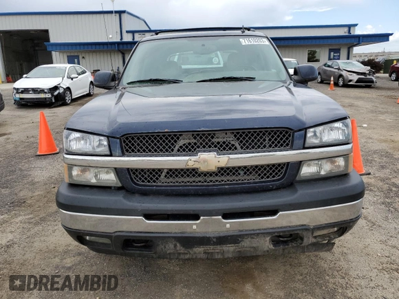 2006 Chevrolet Avalanche Z71 with VIN 3GNEK12ZX6G105626, listed as a Copart auction lot 71610203 with 0 mi miles and Salvage Title. Bid and sale history available at carsss.com. Image 5.