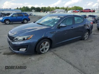 2015 Kia Optima LX with VIN 5XXGM4A78FG384218, listed as a Copart auction lot 60218455 with 149,859 mi miles and Salvage title. Bid and sale history available at DreamBid. Image 1.