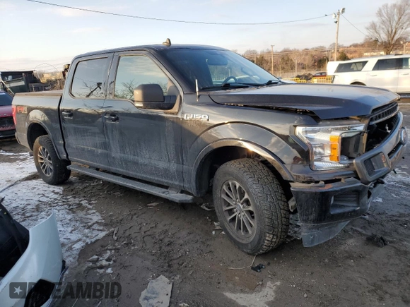 2019 Ford F-150 XL with VIN 1FTEW1E46KFB94782, listed as a Copart auction lot 42085685 with 68,785 mi miles and Salvage Title. Bid and sale history available at carsss.com. Image 4.