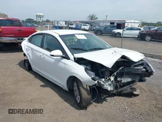 2021 Hyundai Accent SEL with VIN 3KPC24A67ME144045, listed as a IAAI auction lot 42623662 with 63,316 mi miles and . Bid and sale history available at DreamBid. Image 1.
