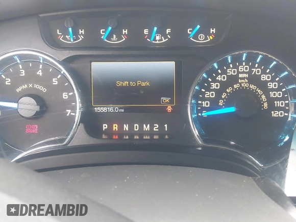 2014 Ford F-150 XL with VIN 1FTFW1ET5EFC27691, listed as a IAAI auction lot 41964611 with 155,816 mi miles and . Bid and sale history available at DreamBid. Image 7.