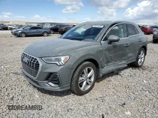 2020 Audi Q3 S line Premium Plus with VIN WA1EECF32L1046027, listed as a Copart auction lot 48918483 with 16,022 mi miles. Bid and sale history available at carsss.com. Image 1.