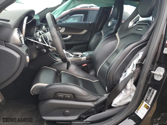 2016 Mercedes-Benz C-Class AMG C 63 S with VIN 55SWF8HB6GU113247, listed as a Copart auction lot 47280295 with 44,130 mi miles and Salvage Title. Bid and sale history available at carsss.com. Image 7.