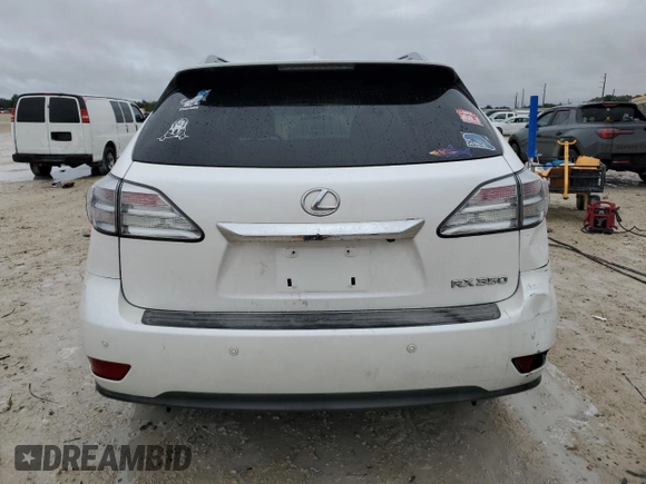 2011 Lexus RX 350 with VIN 2T2BK1BA3BC110897, listed as a Copart auction lot 42112505 with 168,583 mi miles and Salvage Title. Bid and sale history available at DreamBid. Image 6.