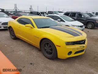 2013 Chevrolet Camaro LS with VIN 2G1FA1E36D9239153, listed as a IAAI auction lot 41608446 with 82,976 mi miles. Bid and sale history available at carsss.com. Image 1.