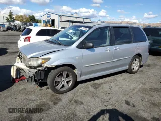 2005 Mazda MPV LX with VIN JM3LW28J450549591, listed as a Copart auction lot 78304054 with 215,645 mi miles and Salvage Title. Bid and sale history available at carsss.com. Image 1.