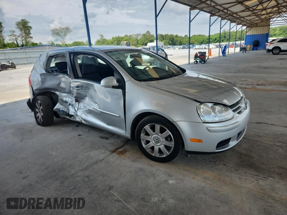 2007 Volkswagen Rabbit with VIN WVWBR71K37W184199, listed as a Copart auction lot 60083535 with 119,705 mi miles and Salvage title. Bid and sale history available at DreamBid. Image 4.