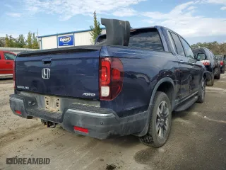 2017 Honda Ridgeline RTL-E with VIN 5FPYK3F76HB029879, listed as a Copart auction lot 83902514 with 49,618 mi miles and Salvage Title. Bid and sale history available at carsss.com. Image 3.