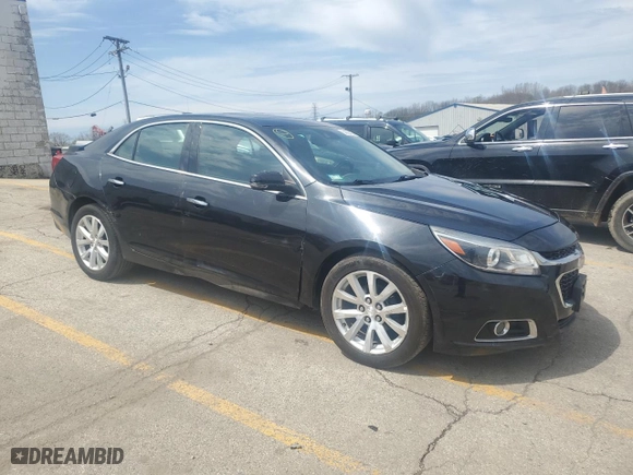 2015 Chevrolet Malibu LTZ with VIN 1G11F5SL4FF197227, listed as a Copart auction lot 54565435 with 68,895 mi miles and Salvage Title. Bid and sale history available at carsss.com. Image 4.