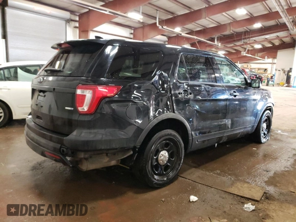 2017 Ford Police Interceptor Utility с VIN 1FM5K8AR4HGD59085, выставлен на аукционе Copart как лот 44452555 с пробегом 115 098 миль миль и Чистый • Clean title. История ставок и продаж доступна на DreamBid. Изображение 3.