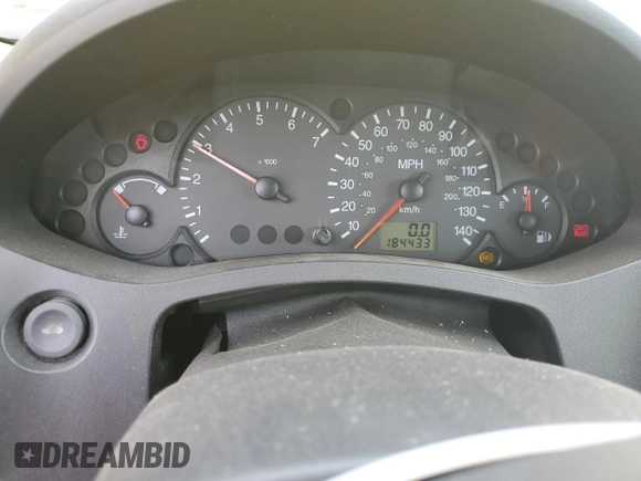 2007 Ford Focus S with VIN 1FAHP31N57W213310, listed as a Copart auction lot 43433425 with 184,433 mi miles and Salvage Title. Bid and sale history available at DreamBid. Image 9.