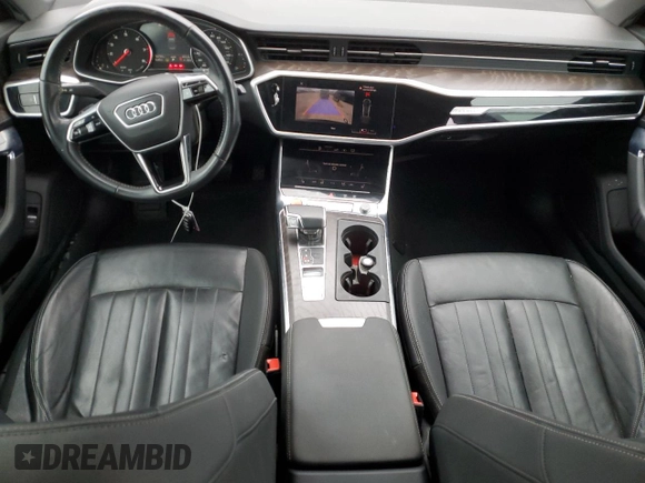 2019 Audi A6 Premium with VIN WAUD8AF2XKN130525, listed as a Copart auction lot 45098365 with 56,793 mi miles and Salvage Title. Bid and sale history available at carsss.com. Image 8.