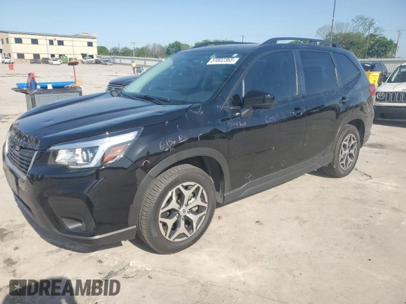 2020 Subaru Forester Premium with VIN JF2SKAGC2LH477660, listed as a Copart auction lot 51802365 with 79,894 mi miles and Clean title. Bid and sale history available at DreamBid. Image 1.