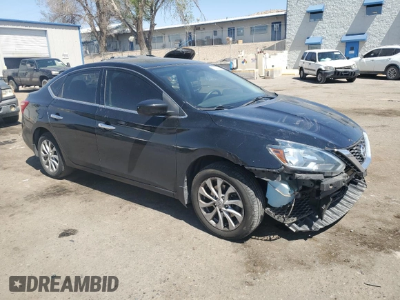 2018 Nissan Sentra SV z VIN 3N1AB7AP5JL654003, wystawiony jako Copart lot #52981475 z przebiegiem 83 616 mil mil oraz Szkoda całkowita • Salvage title. Historia ofert i sprzedaży dostępna na DreamBid. Obrazek 4.