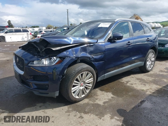 2018 Jaguar F-Pace 25t Premium z VIN SADCJ2FX9JA274582, wystawiony jako IAAI lot #41809189 z przebiegiem 54 087 mil mil oraz . Historia ofert i sprzedaży dostępna na DreamBid. Obrazek 2.