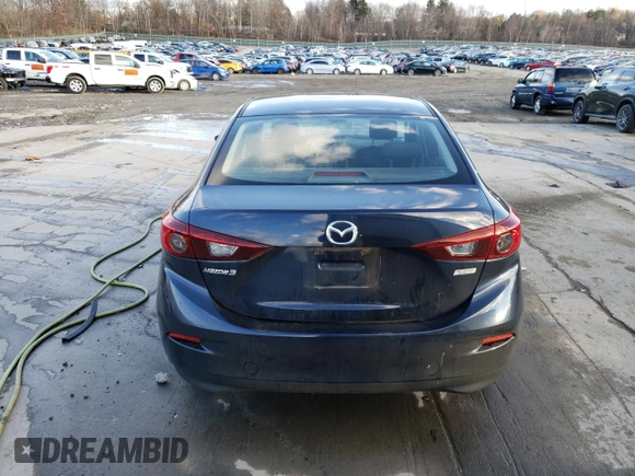 2015 Mazda 3 i SV with VIN JM1BM1T71F1242830, listed as a Copart auction lot 79832884 with Not Provided miles and Salvage Title. Bid and sale history available at DreamBid. Image 6.