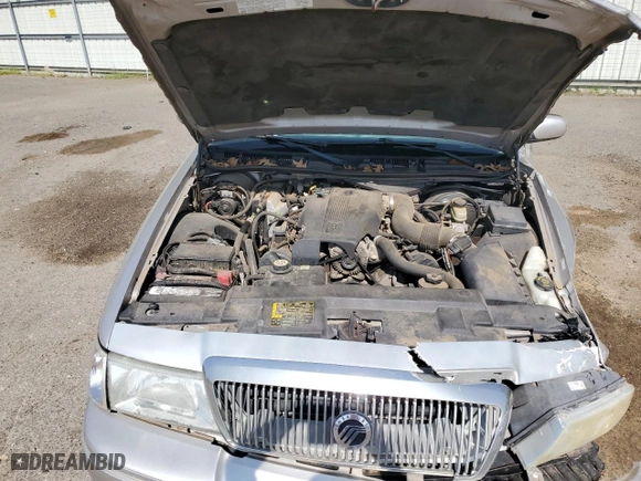 2004 Mercury Grand Marquis GS with VIN 2MEFM74W84X603936, listed as a Copart auction lot 51343945 with 73,434 mi miles and Clean Title. Bid and sale history available at carsss.com. Image 11.