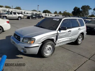 2003 Subaru Forester XS with VIN JF1SG65603G729654, listed as a Copart auction lot 74113044 with 166,096 mi miles and Salvage Title. Bid and sale history available at carsss.com. Image 1.