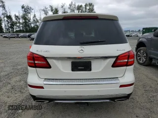 2018 Mercedes-Benz GLS 450 with VIN 4JGDF6EE8JB173550, listed as a Copart auction lot 63137774 with 61,974 mi miles and Salvage Title. Bid and sale history available at DreamBid. Image 6.