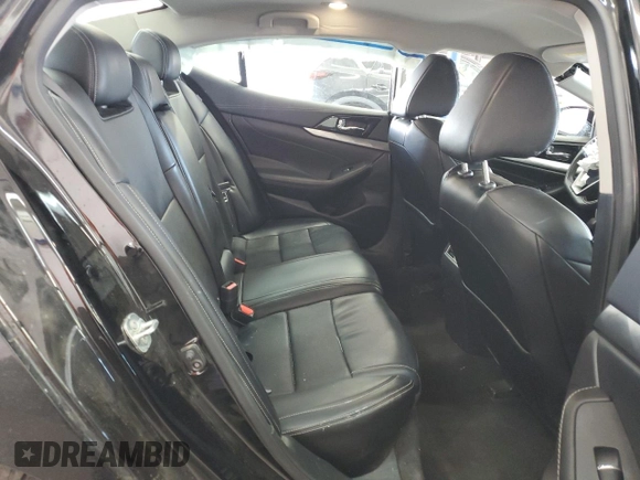 2023 Nissan Maxima SV with VIN 1N4AA6CV4PC510717, listed as a Copart auction lot 62238885 with 37,480 mi miles and Salvage title. Bid and sale history available at DreamBid. Image 10.