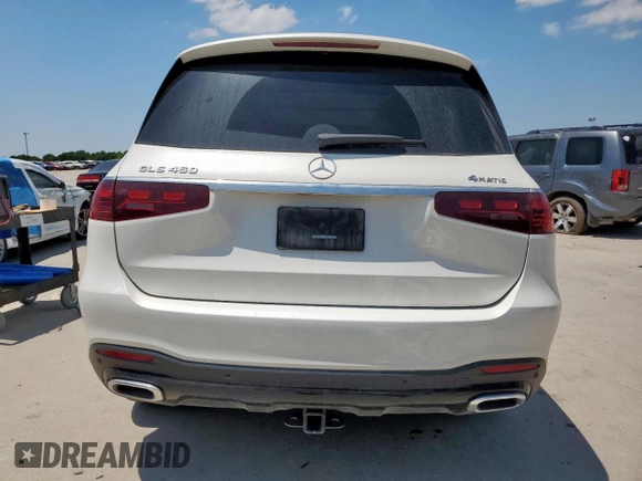 2024 Mercedes-Benz GLS 450 с VIN 4JGFF5KE7RB036876, выставлен на аукционе Copart как лот 58129595 с пробегом 40 423 миль миль и Списание • Salvage title. История ставок и продаж доступна на DreamBid. Изображение 6.