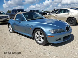 2001 BMW Z3 2.5 z VIN WBACN33411LM03450, wystawiony jako Copart lot #74182304 z przebiegiem Nie podano mil oraz Szkody całkowita. Historia ofert i sprzedaży dostępna na DreamBid. Obrazek 4.