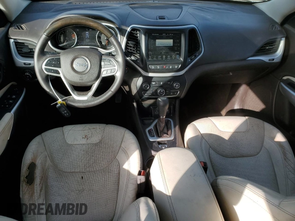 2018 Jeep Cherokee Overland with VIN 1C4PJLJB4JD519608, listed as a Copart auction lot 43204765 with 71,378 mi miles and Salvage title. Bid and sale history available at DreamBid. Image 8.
