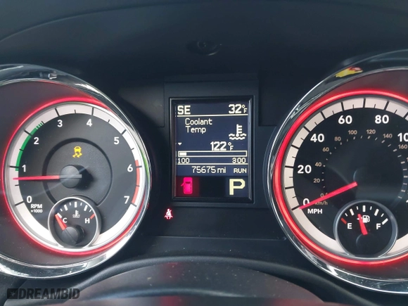 2013 Dodge Durango Crew with VIN 1C4SDJDT9DC538949, listed as a IAAI auction lot 41366816 with 75,675 mi miles. Bid and sale history available at carsss.com. Image 7.