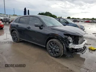 2024 Honda HR-V Sport z VIN 3CZRZ1H53RM727351, wystawiony jako Copart lot #54779855 z przebiegiem 18 855 mil mil oraz Szkoda całkowita • Salvage title. Historia ofert i sprzedaży dostępna na DreamBid. Obrazek 4.
