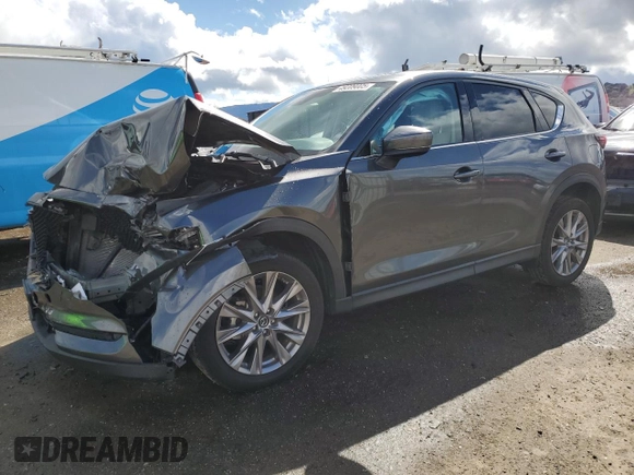 2020 Mazda CX-5 Grand Touring with VIN JM3KFBDM5L0737724, listed as a Copart auction lot 49209005 with 45,031 mi miles and Salvage Title. Bid and sale history available at carsss.com. Image 1.