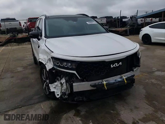2022 Kia Sorento S with VIN 5XYRL4LC5NG128943, listed as a Copart auction lot 44909715 with 112,427 mi miles and Salvage Title. Bid and sale history available at carsss.com. Image 12.