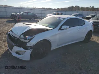 2015 Hyundai Genesis Coupe R-Spec with VIN KMHHU6KJ0FU124721, listed as a Copart auction lot 80507174 with 124,082 mi miles and Salvage title. Bid and sale history available at DreamBid. Image 1.