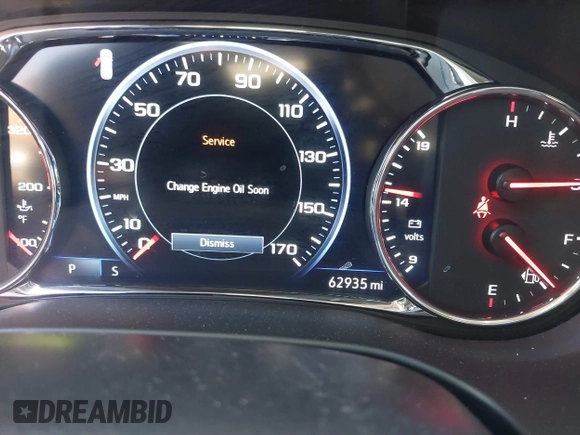2023 GMC Acadia SLT with VIN 1GKKNMLS6PZ141406, listed as a IAAI auction lot 41830634 with 62,935 mi miles and . Bid and sale history available at DreamBid. Image 15.