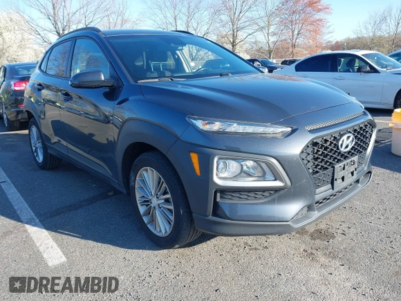 2019 Hyundai Kona SEL with VIN KM8K2CAAXKU318906, listed as a IAAI auction lot 41992237 with 101,964 mi miles. Bid and sale history available at carsss.com. Image 1.