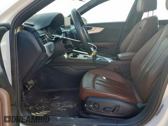 2018 Audi A4 Premium Plus with VIN WAUENAF40JA139187, listed as a Copart auction lot 58525945 with 67,889 mi miles and Salvage title. Bid and sale history available at DreamBid. Image 7.