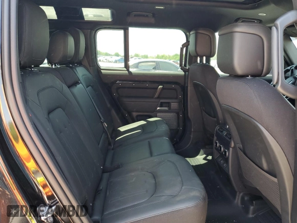 2024 Land Rover Defender X with VIN SALEX7EU2R2314703, listed as a Copart auction lot 54610625 with 5,351 mi miles and Salvage title. Bid and sale history available at DreamBid. Image 11.