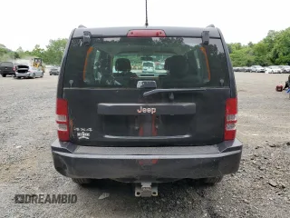 2012 Jeep Liberty Sport with VIN 1C4PJMAK9CW212920, listed as a Copart auction lot 61192785 with 181,561 mi miles and Salvage title. Bid and sale history available at DreamBid. Image 6.