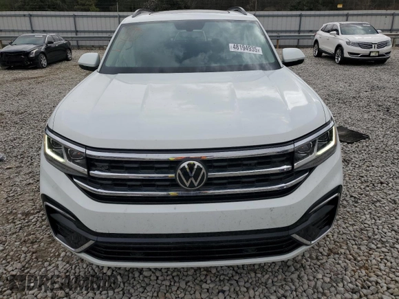 2021 Volkswagen Atlas SE with VIN 1V2RR2CA7MC594764, listed as a Copart auction lot 48194935 with 88,122 mi miles and Salvage title. Bid and sale history available at DreamBid. Image 5.
