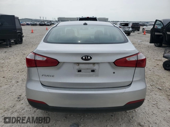 2015 Kia Forte LX with VIN KNAFK4A63F5301594, listed as a Copart auction lot 54932795 with 69,663 mi miles and Salvage Title. Bid and sale history available at carsss.com. Image 6.