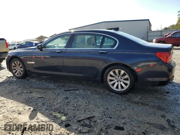 2011 BMW 7 Series 750Li with VIN WBAKB8C54BC852293, listed as a Copart auction lot 45215695 with 179,986 mi miles and Salvage title. Bid and sale history available at DreamBid. Image 2.
