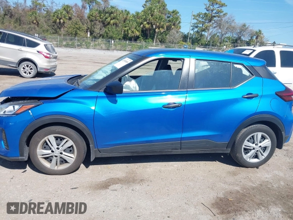 2024 Nissan Kicks S with VIN 3N1CP5BV9RL520148, listed as a IAAI auction lot 41590808 with 15,648 mi miles. Bid and sale history available at carsss.com. Image 14.