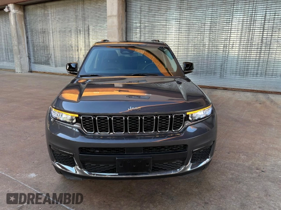 2023 Jeep Grand Cherokee Limited z VIN 1C4RJKBG4P8840711, wystawiony jako Copart lot #56185315 z przebiegiem 8 076 mil mil oraz Szkoda całkowita • Salvage title. Historia ofert i sprzedaży dostępna na DreamBid. Obrazek 5.